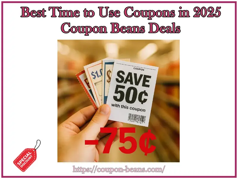best time to use coupons