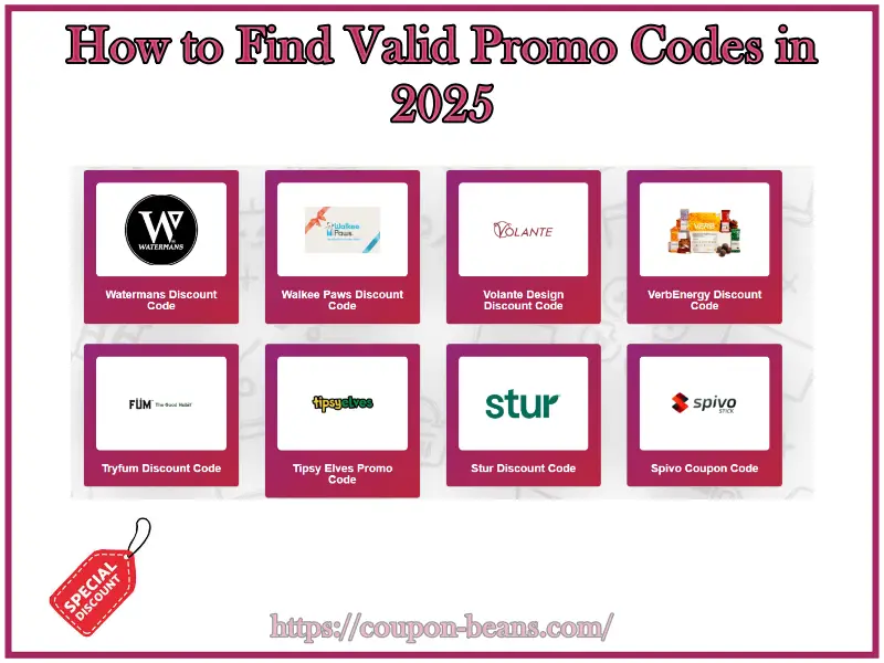 how to find valid promo codes