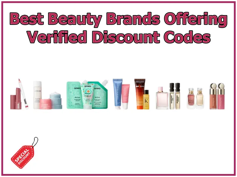 best beauty brands with promo codes