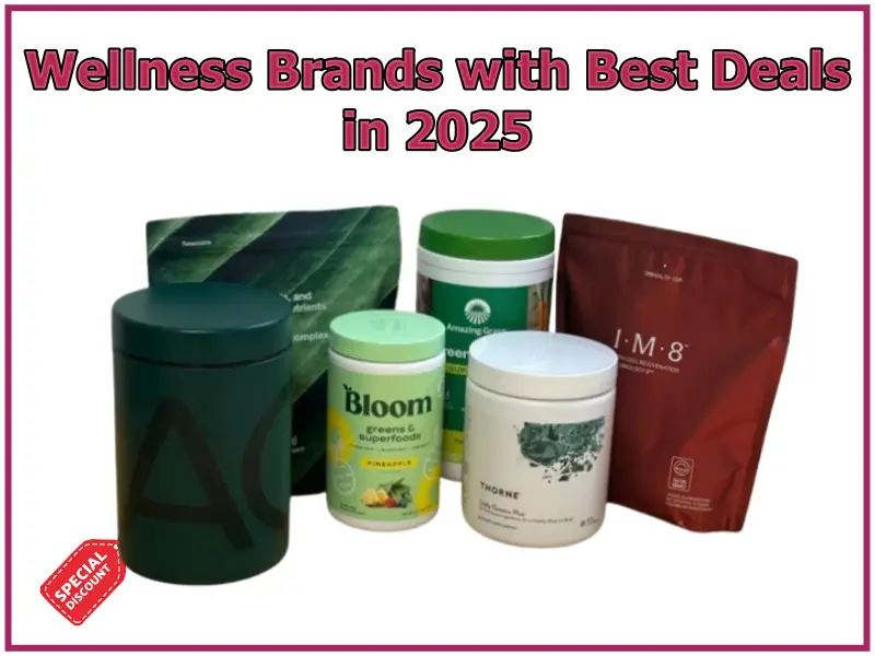 wellness brands with best deals